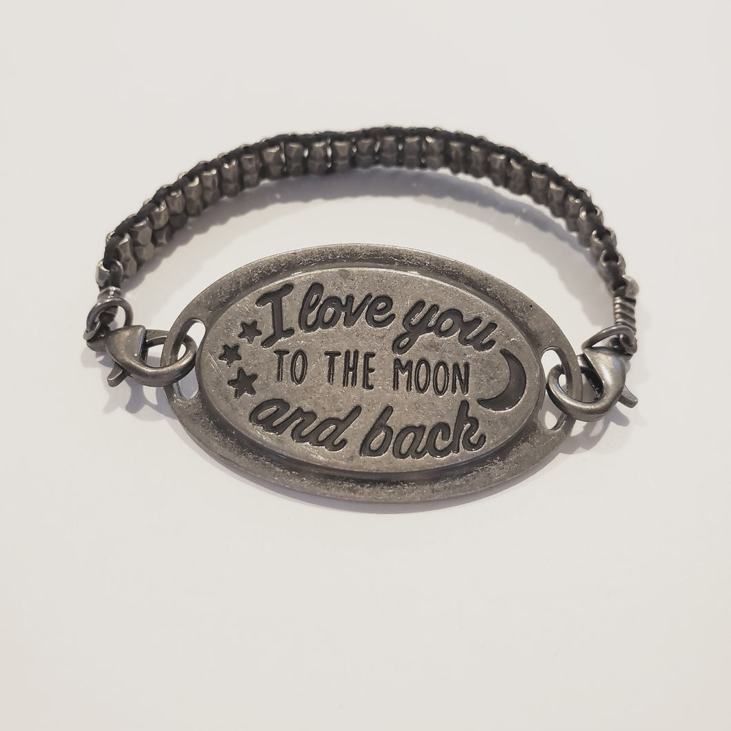 I Love You to the Moon and Back Bracelet
