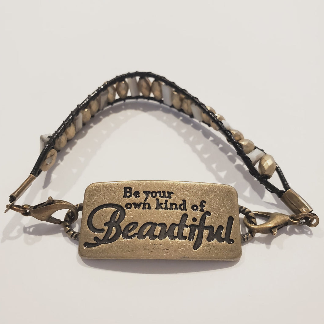 Be Your Own Kind Of Beautiful Bracelet