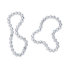 Load image into Gallery viewer, Sterling Silver Diamond-Cut Bead Chain Stackable Ring
